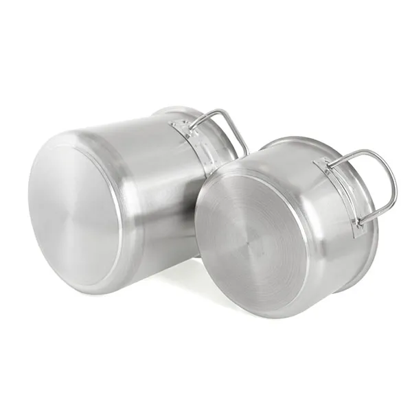 Набор посуды  Foodatlas "Дуэт" Кастрюли 2,7+6,0 в ЦИРИ - профессиональная посуда и инвентарь для общепита Набор посуды  Foodatlas "Дуэт" Кастрюли 2,7+6,0 - современная посуда и инвентарь для вашего ресторана или кафе