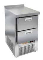 Стол морозильный HICOLD GNE 2/BT с бортом