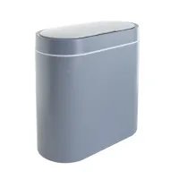 Ведро для мусора Foodatlas JAH-6711 серое - современная посуда и инвентарь для вашего ресторана или кафе