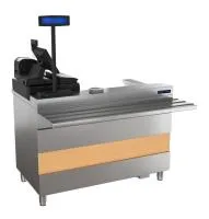 Прилавок кассовый KAYMAN ПК-1120-02 с подлокотником - модернизируйте вашу линию раздачи и салат-бар