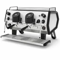 Кофемашина Sanremo D8 PRO (автомат) 2 высокие группы, белая/черная фото в Москве