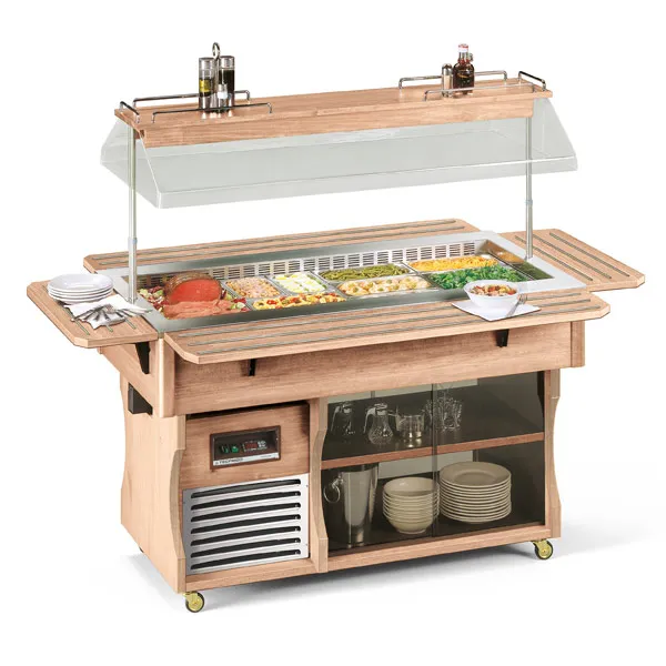 Салат-бар охлаждаемый Tecfrigo Isola 4M фото в Москве