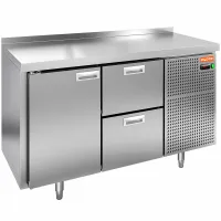 Стол холодильный HICOLD GN 12/TN с бортом