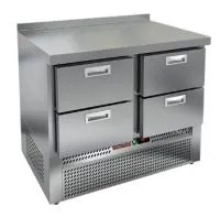 Стол морозильный HICOLD GNE 22/BT с бортом