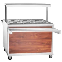 Мармит вторых блюд Abat ЭМК-70ПМ - модернизируйте вашу линию раздачи и салат-бар