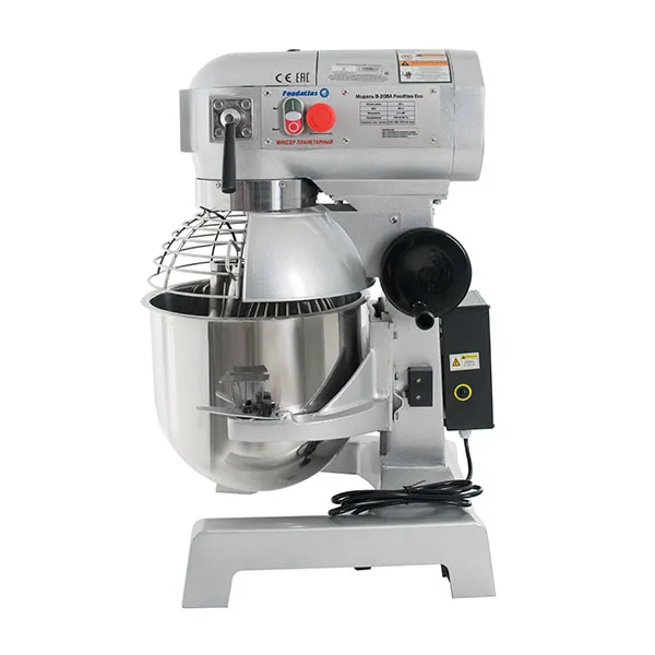 Анонс Миксер планетарный Foodatlas B-20BA Eco - современное оборудование для хлебопечения и кондитерских изделий