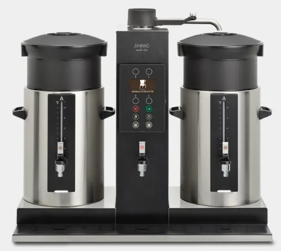 Кофеварка ANIMO CB 2X10W - превосходство в кофейных технологиях Подробное изображение Кофеварка ANIMO CB 2X10W - Высококачественное оборудование для кофе