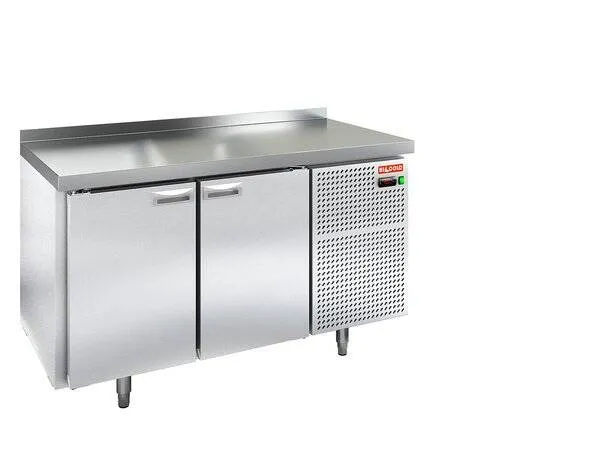Стол холодильный HICOLD GN 11/TN W с бортом Стол холодильный HICOLD GN 11/TN W с бортом