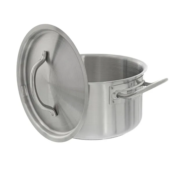 Кастрюля Foodatlas 2,7 л, d180, h105, c крышкой в ЦИРИ - профессиональная посуда и инвентарь для общепита Кастрюля Foodatlas 2,7 л, d180, h105, c крышкой - современная посуда и инвентарь для вашего ресторана или кафе