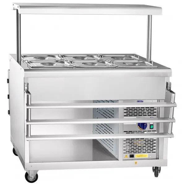 Прилавок-витрина Abat ПВВ(Н)-70ПМ-НШ - модернизируйте вашу линию раздачи и салат-бар