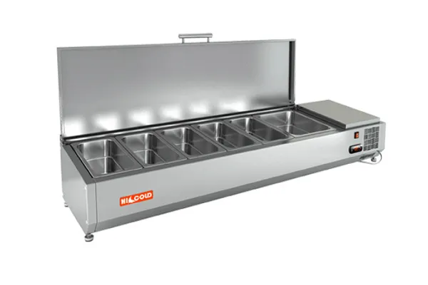 Витрина холодильная HICOLD VRTU 1485 к PZE3 (1/3)