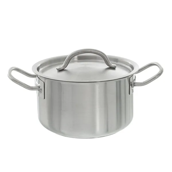 Кастрюля Foodatlas 2 л, d160, h95, c крышкой в ЦИРИ - профессиональная посуда и инвентарь для общепита Кастрюля Foodatlas 2 л, d160, h95, c крышкой - современная посуда и инвентарь для вашего ресторана или кафе