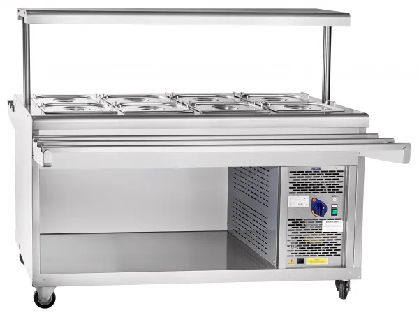 Прилавок-витрина Abat ПВВ(Н)-70ПМ-01-НШ - модернизируйте вашу линию раздачи и салат-бар