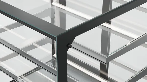 Витрина кондитерская Carboma Cosmo KC71-130 VV 0,6-1 закрытая