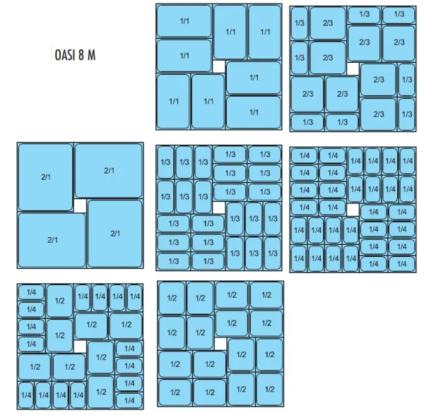 Салат-бар холодильный Tecfrigo OASI 8 M  фото в Москве