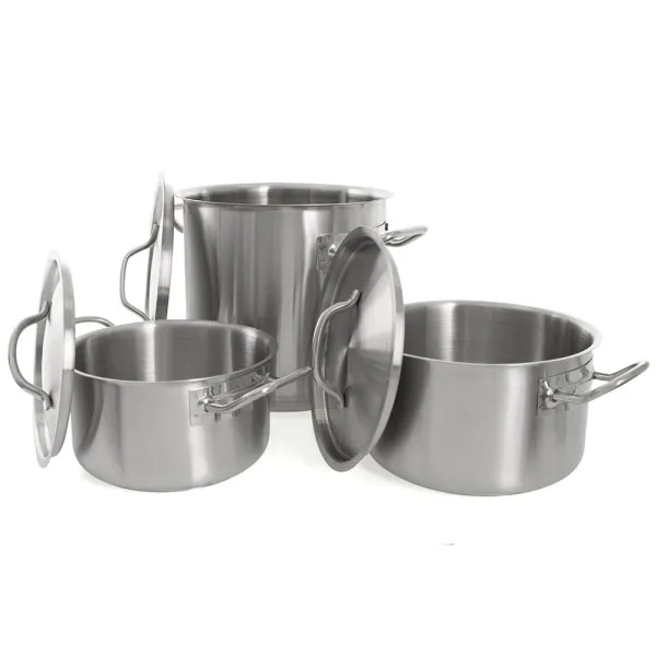 Набор посуды Foodatlas "Магия вкуса"  Кастрюли 2,0+2,7+6,0 в ЦИРИ - профессиональная посуда и инвентарь для общепита Набор посуды Foodatlas "Магия вкуса"  Кастрюли 2,0+2,7+6,0 - современная посуда и инвентарь для вашего ресторана или кафе