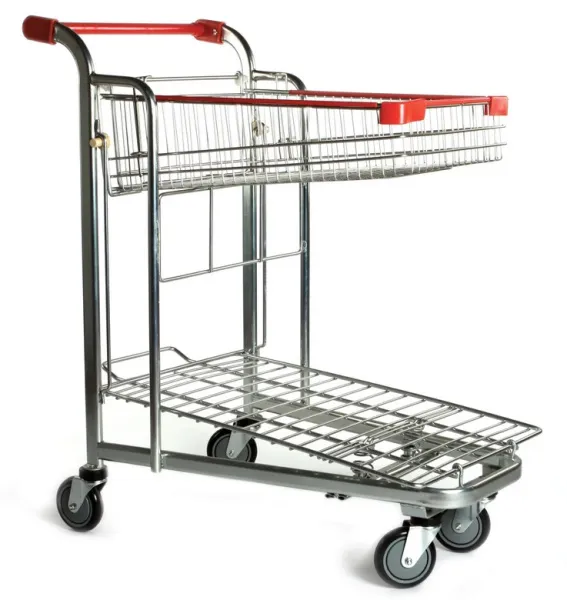 Анонс Тележка грузовая EKSI ZN HDT30 красная - Оптимальное оборудование для вашего магазина