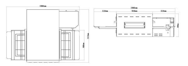 Печь конвейерная Kocateq EPCV24/80