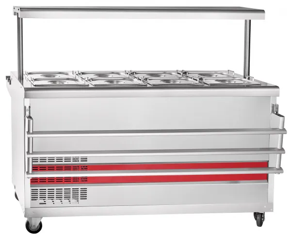 Прилавок-витрина Abat ПВВ(Н)-70ПМ-01-НШ - модернизируйте вашу линию раздачи и салат-бар