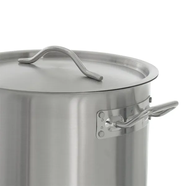 Кастрюля Foodatlas 36 л, d360, h360, c крышкой в ЦИРИ - профессиональная посуда и инвентарь для общепита Кастрюля Foodatlas 36 л, d360, h360, c крышкой - современная посуда и инвентарь для вашего ресторана или кафе