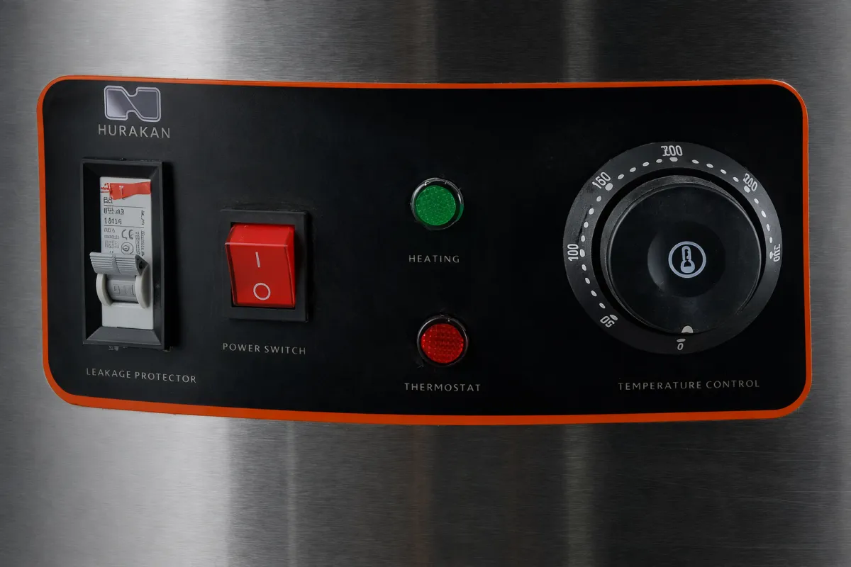 Гриль галечный Hurakan HKN-PEG550RT