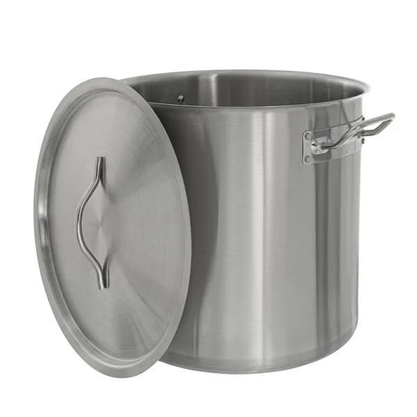 Кастрюля Foodatlas 12 л, d250, h250, c крышкой в ЦИРИ - профессиональная посуда и инвентарь для общепита Кастрюля Foodatlas 12 л, d250, h250, c крышкой - современная посуда и инвентарь для вашего ресторана или кафе