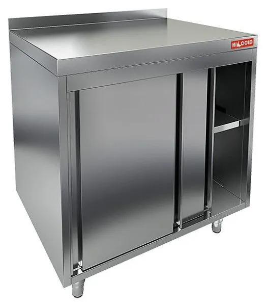 Стол закрытый купе с бортом HICOLD НБМСЗК-10/6Б