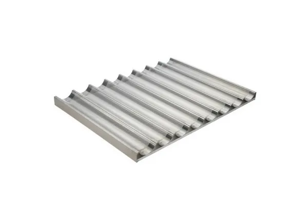 Лист для выпечки WLBake 016544 (800х600, алюм., багет., перф.) фото в Москве