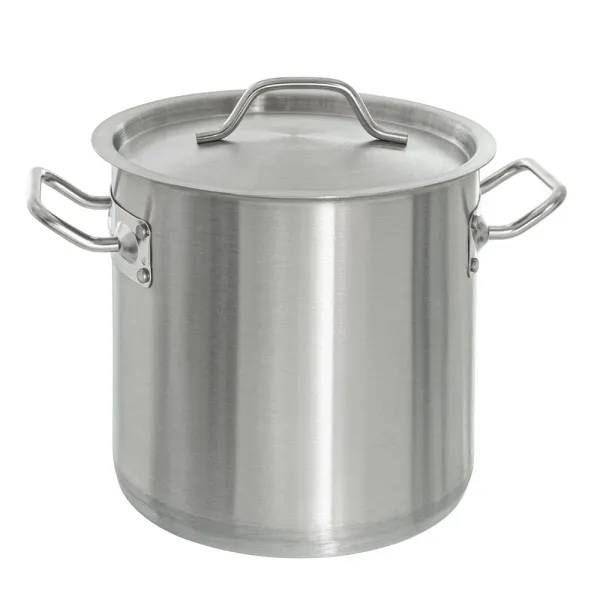 Кастрюля Foodatlas 6 л, d200, h200, c крышкой в ЦИРИ - профессиональная посуда и инвентарь для общепита Кастрюля Foodatlas 6 л, d200, h200, c крышкой - современная посуда и инвентарь для вашего ресторана или кафе