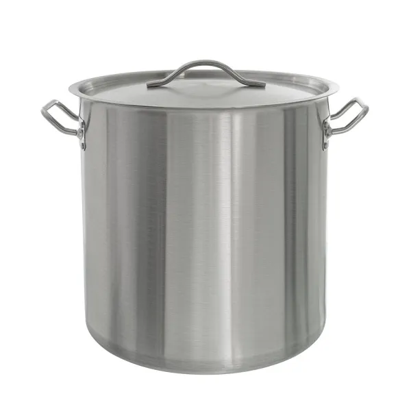 Кастрюля Foodatlas 12 л, d250, h250, c крышкой в ЦИРИ - профессиональная посуда и инвентарь для общепита Кастрюля Foodatlas 12 л, d250, h250, c крышкой - современная посуда и инвентарь для вашего ресторана или кафе