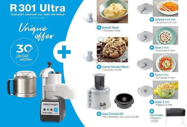 Процессор кухонный Robot Coupe R301 Ultra Anniversary