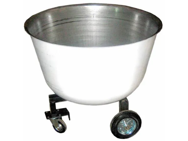 Дежа ПЕНЗМАШ ТММ-140 из нержавеющей стали с тележкой фото в Москве