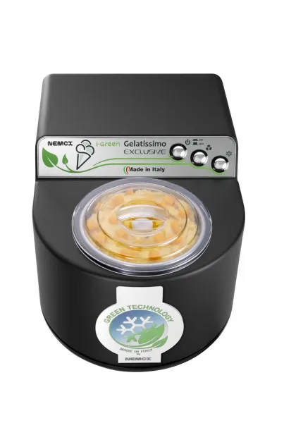 Фризер для мороженого Nemox i-Green Gelatissimo Exclusive матовый черный для фаст-фуда - улучшите ваш сервис Фризер для мороженого Nemox i-Green Gelatissimo Exclusive матовый черный - современное оборудование для фаст-фуда