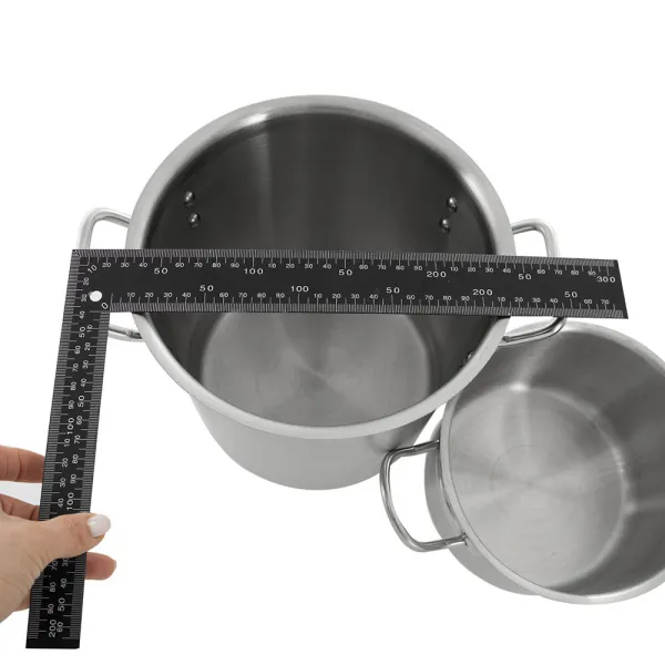 Набор посуды Foodatlas "Магия вкуса"  Кастрюли 2,0+2,7+6,0 в ЦИРИ - профессиональная посуда и инвентарь для общепита Набор посуды Foodatlas "Магия вкуса"  Кастрюли 2,0+2,7+6,0 - современная посуда и инвентарь для вашего ресторана или кафе