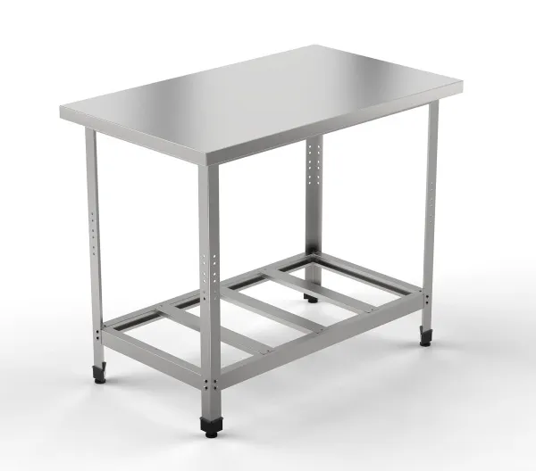 Стол производственный EKSI СПОП-1000/600-с (полка-решетка) фото в Москве