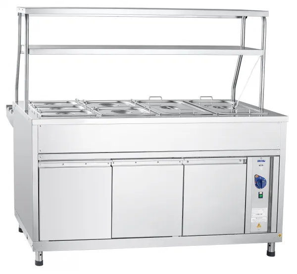 Мармит вторых блюд Abat Аста ЭМК-70КМ-01 с подогреваемыми полками фото в Москве