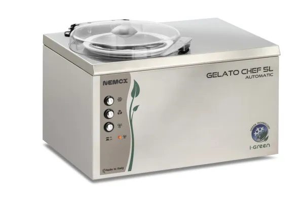 Фризер для мороженого Nemox i-Green Gelato Chef 5L Automatic i-Green для фаст-фуда - улучшите ваш сервис Фризер для мороженого Nemox i-Green Gelato Chef 5L Automatic i-Green - современное оборудование для фаст-фуда