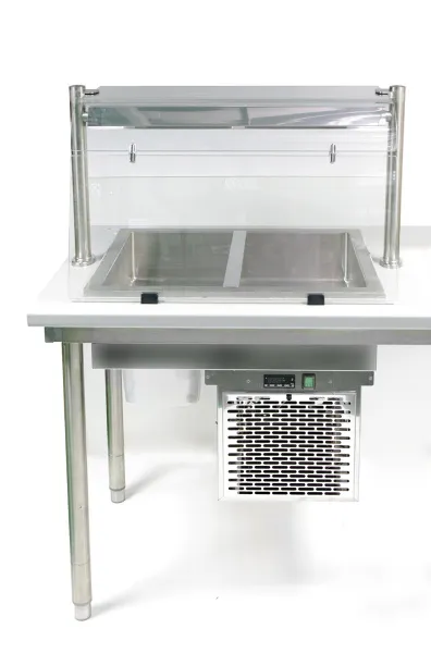 Салат-бар встраиваемый Koreco DM94930.3 3x GN 1/1 в ЦИРИ - улучшите ваше предложение самообслуживания Салат-бар встраиваемый Koreco DM94930.3 3x GN 1/1 - модернизируйте вашу линию раздачи и салат-бар