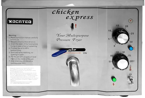 Фритюрница под давлением настольная Kocateq PFE16 Фритюрница под давлением настольная Kocateq PFE16
