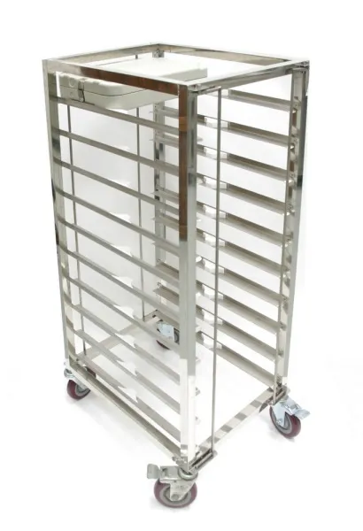 Тележка-шпилька для термоконтейнеров Coolinox CH1 RU - современная посуда и инвентарь для вашего ресторана или кафе