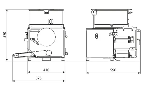 Котлетный аппарат La Minerva C/E H Smart Threephase 380В Котлетный аппарат La Minerva C/E H Smart Threephase 380В