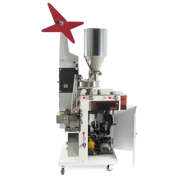 Машина фасовочно-упаковочная для чая Foodatlas HP-100G (фильтрпакет, нитка)  Машина фасовочно-упаковочная для чая Foodatlas HP-100G (фильтрпакет, нитка)