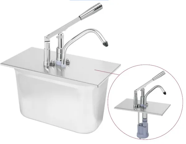 Дозатор для соусов Kalando KD0214 - современная посуда и инвентарь для вашего ресторана или кафе