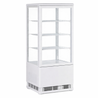 Витрина холодильная VIATTO VA-RT-78W белая