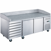 Стол для пиццы Hurakan HKN-PZG3-116 камень