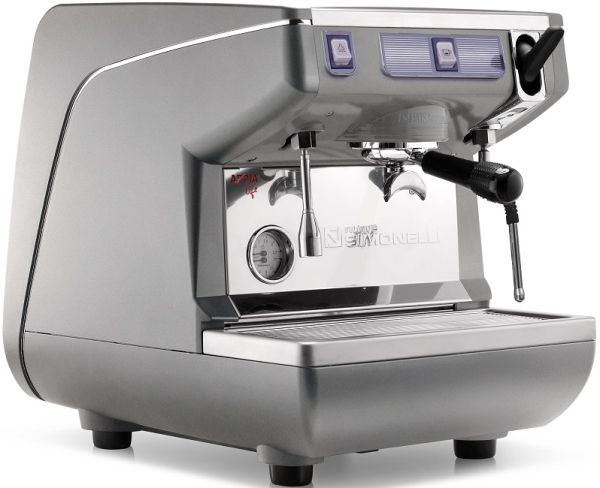 Кофемашина Nuova Simonelli Appia LIFE 1gr S 220V (полуавтомат) высокая группа, серый металлик фото в #REGION_NAME_DECLINE_PP#
