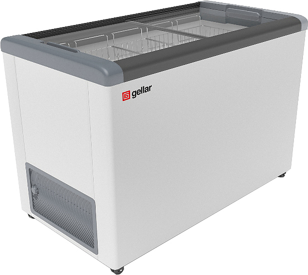 Ларь морозильный Frostor GELLAR FG 400 C серый (R290) - подробное изображение