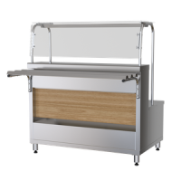 Прилавок-мармит Марихолодмаш ПМПЭ15 для первых блюд фото в #REGION_NAME_DECLINE_PP#