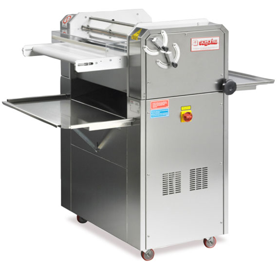 Подробное изображение ТЕСТОЗАКАТОЧНАЯ МАШИНА SOTTORIVA C600/3 EU-INOX - оборудование для хлебопечения и кондитерских