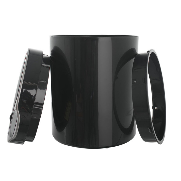 Ведро для мусора Foodatlas JAH-6111 черное фото в #REGION_NAME_DECLINE_PP#